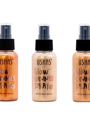 Ushas Glow Shimmer Spray 76Ml Shades