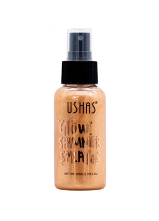 Ushas Glow Shimmer Spray 76Ml Shades