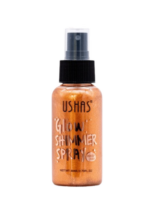 Ushas Glow Shimmer Spray 76Ml Shades