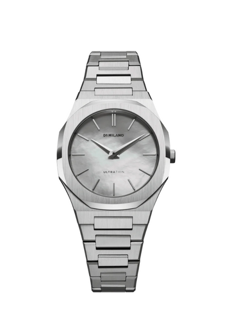 D1 MILANO Watch Ultra Thin 34mm In Silver