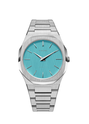 D1 MILANO Montre quartz Homme Ultra thin Bleu Cair A-UTBU08