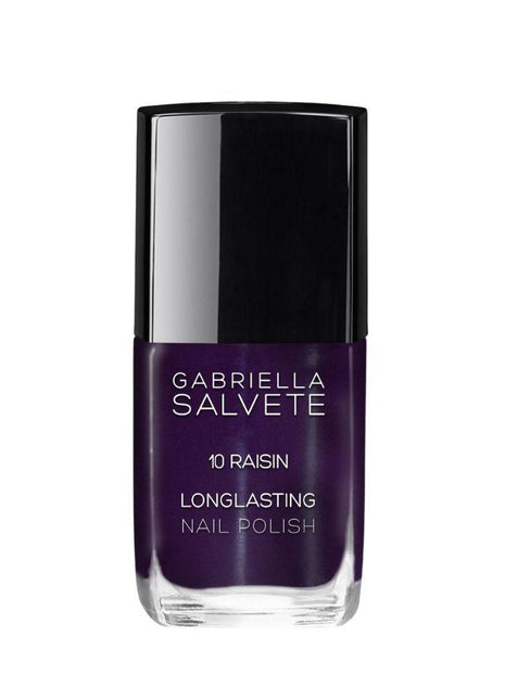 GABRIELLA SALVETE LONG LASTING NAIL POLISH-10 RAISIN