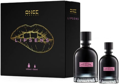 Lipsens Once Perfume By Soizic Beaucourt 100ml + 30ml for women