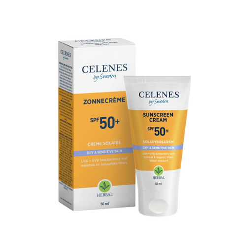 Celenes Dry & Sensitive Sunscreen Cream SPF 50+ 50Ml