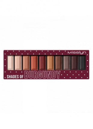 Misslyn Must Have Eyeshadow Shades, Number 5, Shades of Burgundy