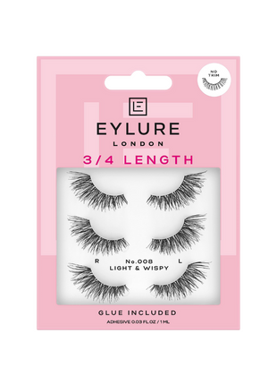 Eylure Fluttery Light Lashes 3/4 Length - No 008