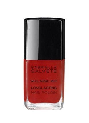 GABRIELLA SALVETE LONG LASTING NAIL POLISH-24 CLASSIC RED