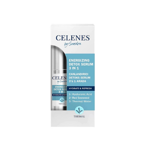 Celenes Energizing Detox Serum 3 in1 30Ml