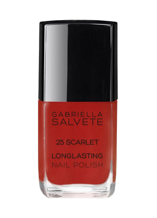 GABRIELLA SALVETE LONG LASTING NAIL POLISH-25 SCARLET