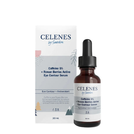 Celenes Caffeine 5% + Rowan Berries Active Eye Contour Serum 30Ml