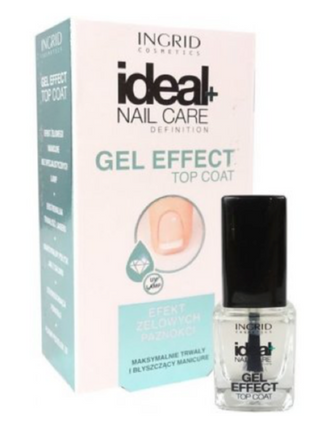 Ingrid Ideal Nail Care Gel Effect Top Coat 7ml