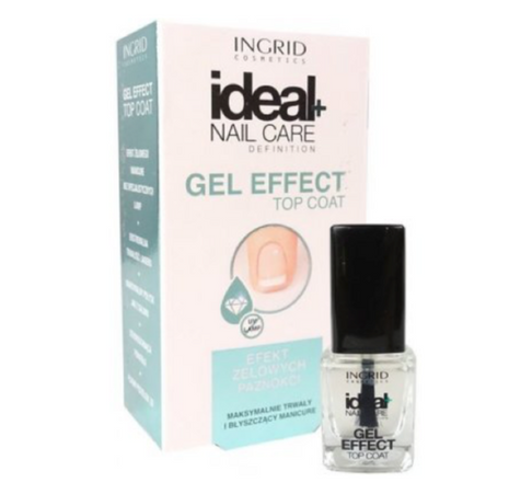 Ingrid Ideal Nail Care Gel Effect Top Coat 7ml