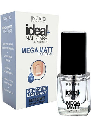 Ingrid Ideal Nail Care Mega Matt Top Coat 7ml