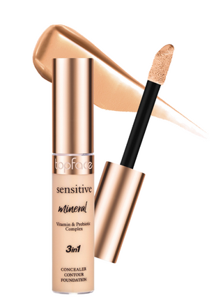 Topface Sensitive Mineral 3in1 Concealer, Contour & Foundation Shades