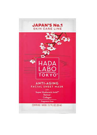 Hada Labo Moisturizing facial sheet mask (one mask 20 ml)