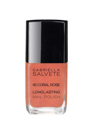 GABRIELLA SALVETE LONG LASTING NAIL POLISH-40 CORAL ROSE