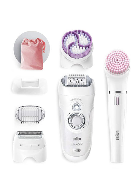 Braun Silk-epil Beauty Set 7 7/885 BS Wet & Dry epilator with 4 extras incl