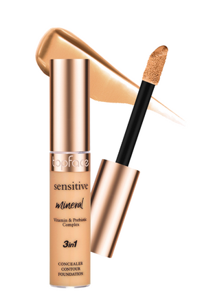 Topface Sensitive Mineral 3in1 Concealer, Contour & Foundation Shades