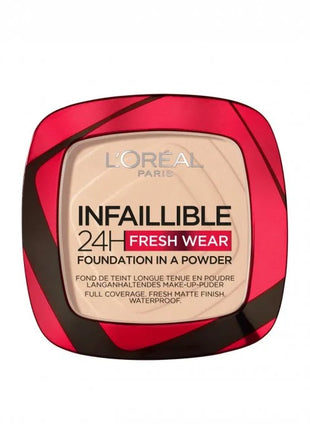 L'oreal Paris Infaillible 24h Fresh Wear Foundation In A Powder 020 Ivory