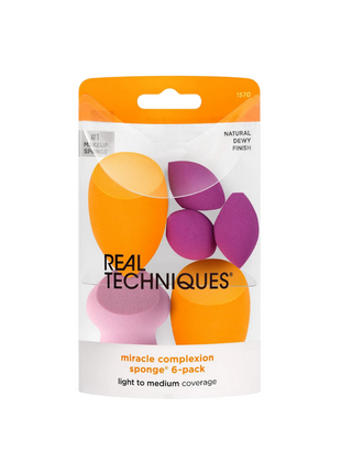 Real Techniques 6 Miracle Complexion Sponges