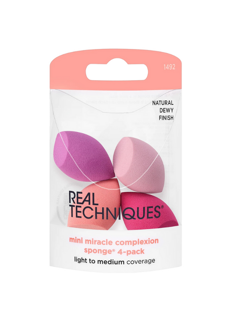 Real Techniques Miracle Mini Complexion Sponge 4 Count