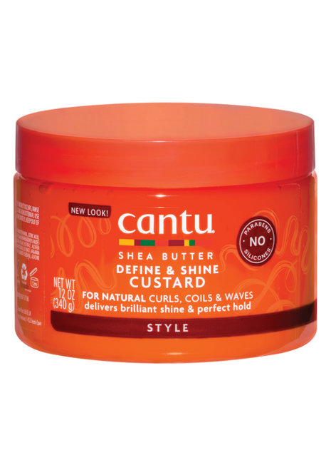 Cantu Shea Butter Define & Shine Custard 340g