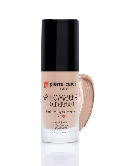 Pierre Cardin Hello Matte Foundation - Medium Beige 607