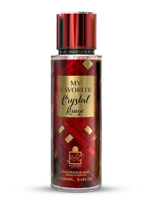 Milestone My Favorite Crystal Rouge Body Splash For Women 250ml