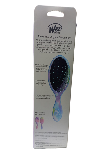 Wet Brush Original Detangler Brush - Light Blue & Purple