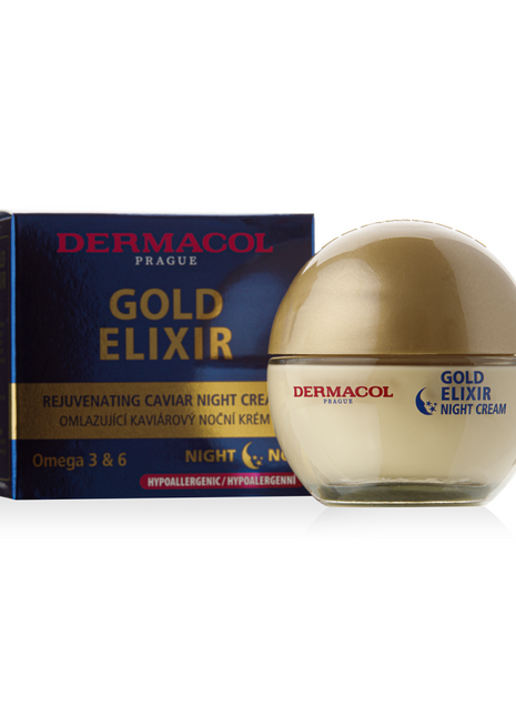 Dermacol Gold Elixir Rejuvenating Caviar Night Cream 50ml