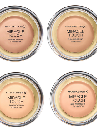 Max Factor Miracle Touch Foundation Shades