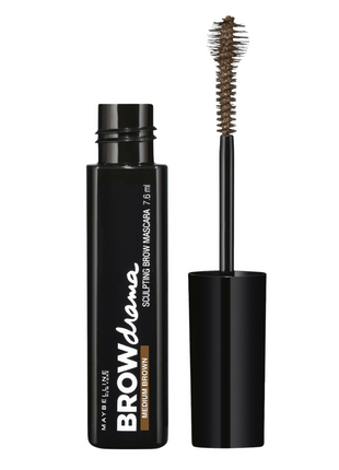 Maybelline Brow Drama Mascara-Medium Brown