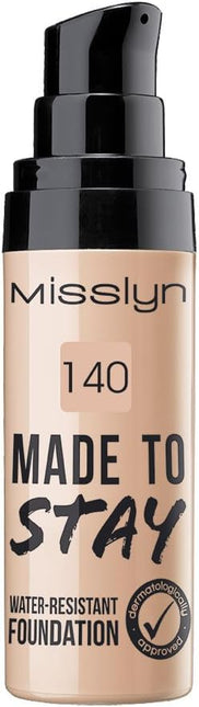 Misslyn Foundation Made to Stay Water Resistant Foundation 140