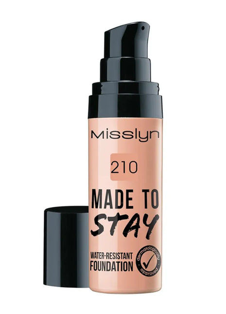 Misslyn Foundation Made to Stay Water Resistant Foundation 210