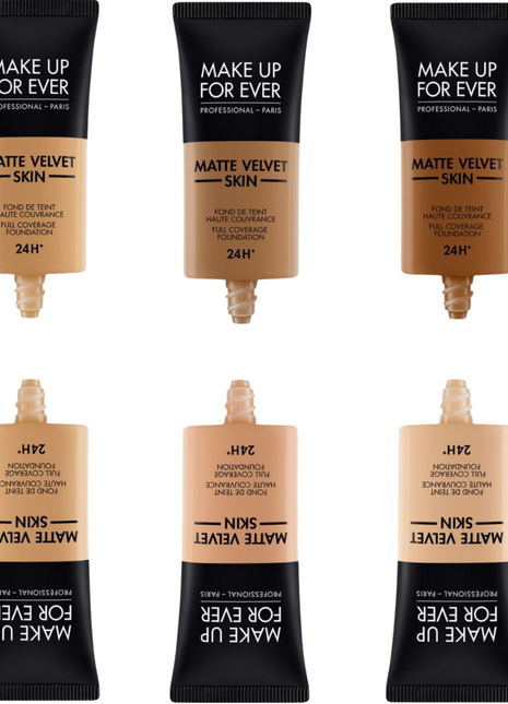 Make Up for Ever Full Coverage Foundation Shades