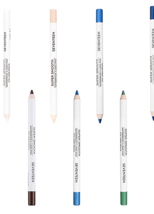 Seventeen Supersmooth Waterproof EyeLiner Pencil Shades