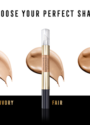 Max Factor Mastertouch Concealer Shades