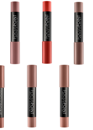 TopFace Focus Point Matte Lip Paint Shades