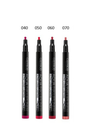 Catrice Aqua Ink Lip Liner Shades