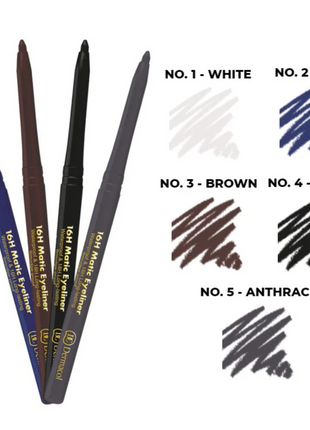 Dermacol 16H Matic Eyeliner Shades