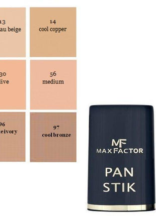 Max Factor Pan Stick Foundation Shades