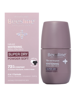 Beesline Roll On Deodorant Super Dry Powder Soft