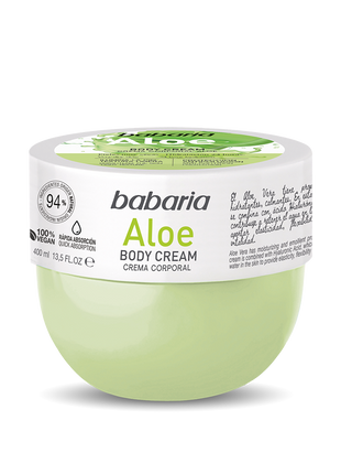 Babaria Aloe Vera Body Cream 400ml