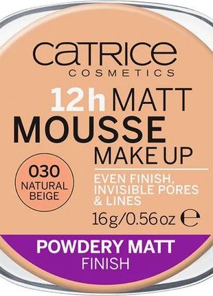 Catrice 12h Matt Mousse Make up 030 Natural Beige