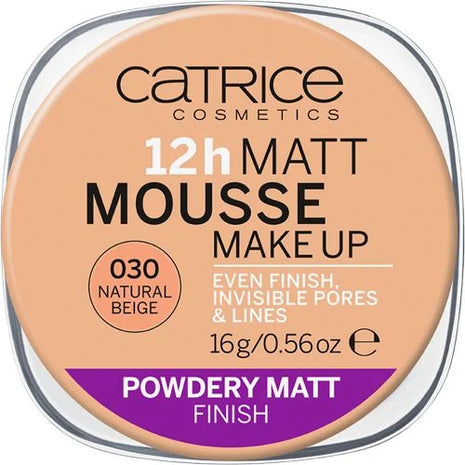 Catrice 12h Matt Mousse Make up 030 Natural Beige