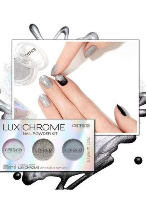 Catrice LuxChrome Nail Powder Kit - 01