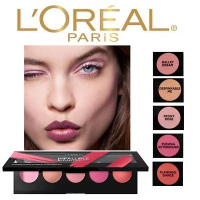 L'Oréal Infallible Blush Paint Palette, 1 Pink