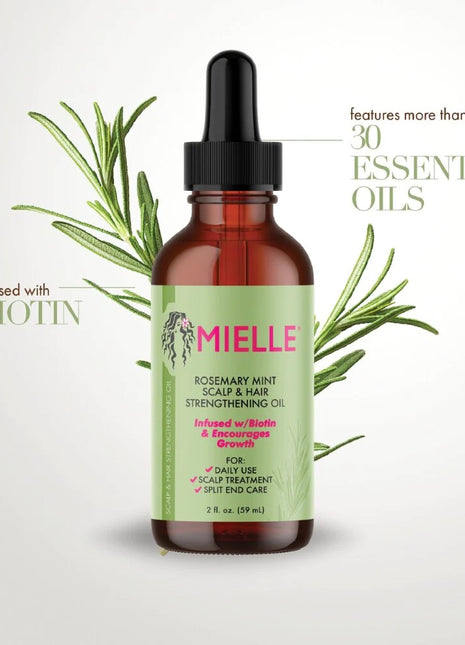 Mielle Rosemary Mint Scalp & Hair Strengthening Oil 59ml