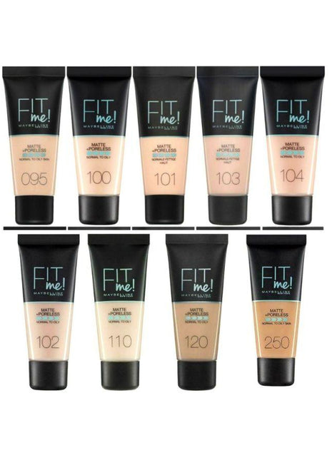 Maybelline Fit Me Matte And Poreless Foundation 30ML