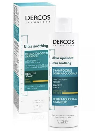 Vichy Dercos Ultra-Soothing Shampoo For Dry Hair 200Ml